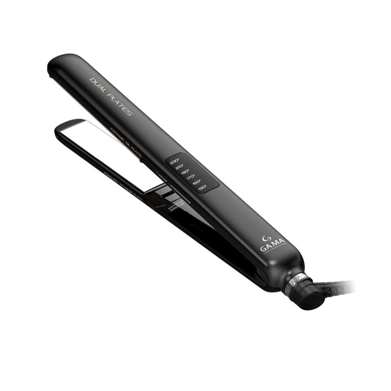 ALISADOR DE CABELLO GAMA PLANCHA ALISADORA CP14 DUAL PLATES LED 4D - 2
