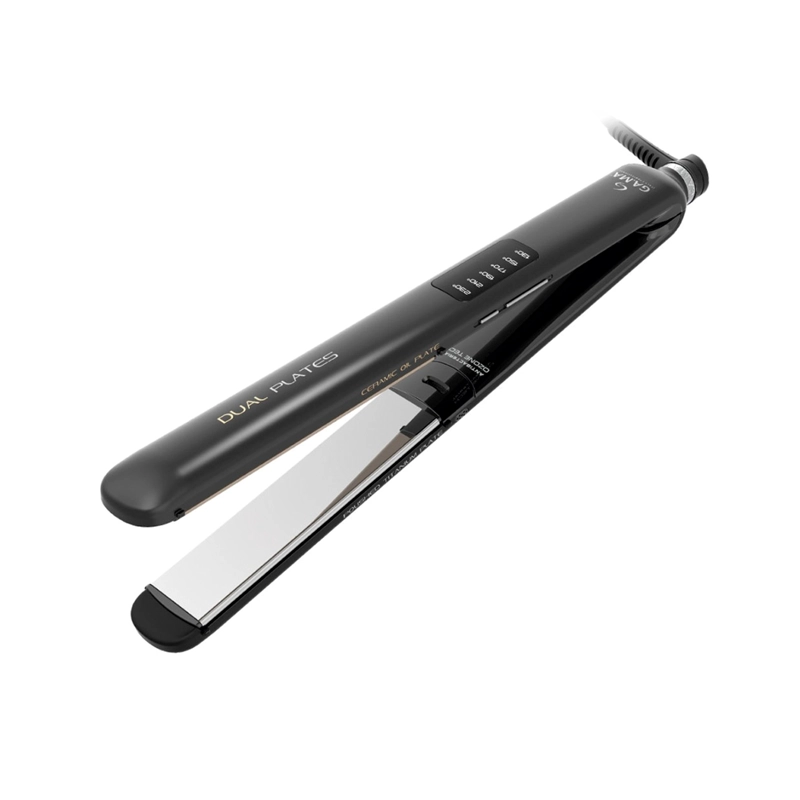 ALISADOR DE CABELLO GAMA PLANCHA ALISADORA CP14 DUAL PLATES LED 4D - 4