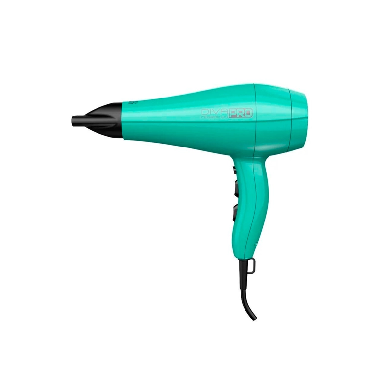 SECADOR DE PELO GAMA DIVA SALON PRO TURQUESA 2200W - 3