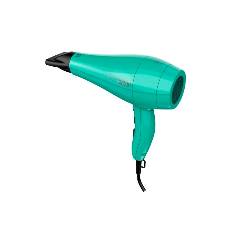 SECADOR DE PELO GAMA DIVA SALON PRO TURQUESA 2200W - 4
