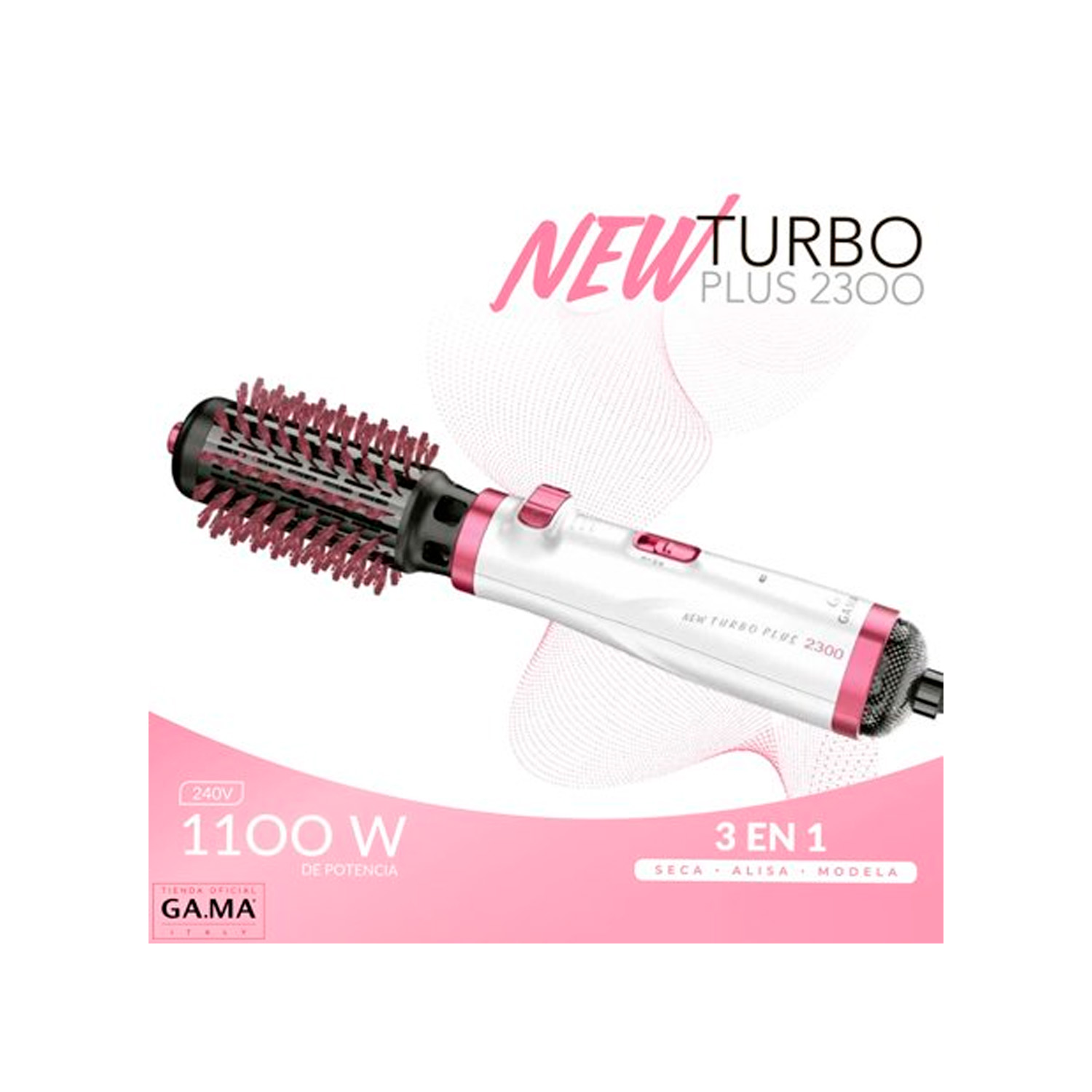 CEPILLO MODELADOR GAMA NEW TURBO ST 2300 1100W - 4