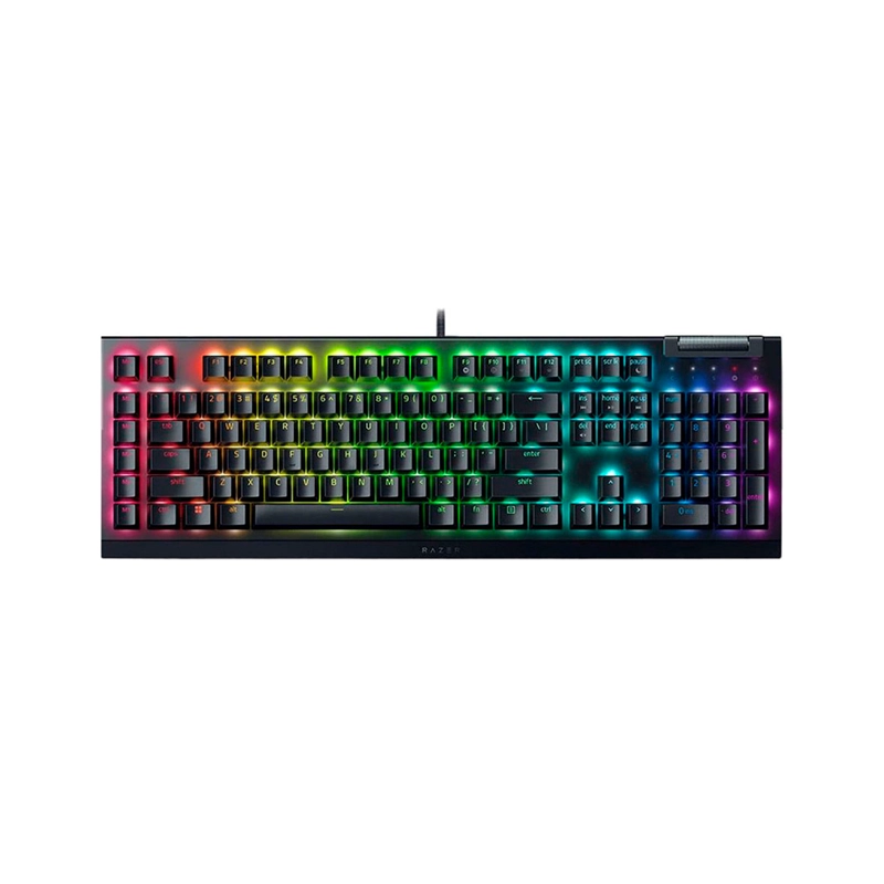 TECLADO RAZER BLACKWIDOW V4 X INGLES SW AMARILLO - 4