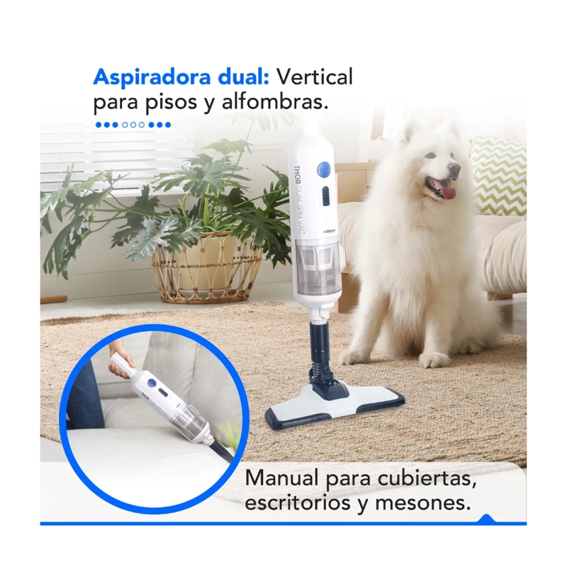 PULIDORA, MOPA Y ASPIRADORA THOR DUAL SPIN VAC - 5