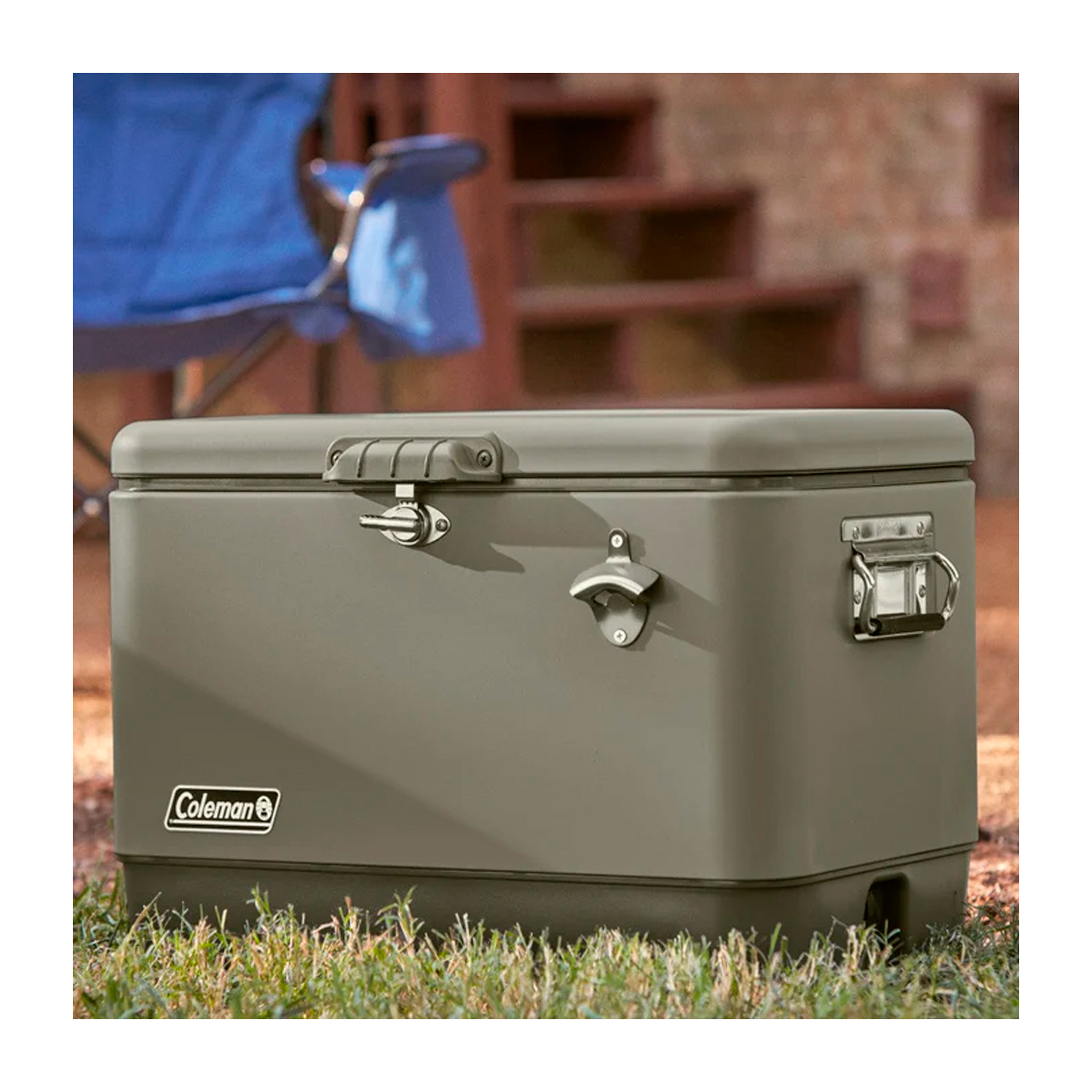 COOLER COLEMAN REUNION 54QT SAGE - 4