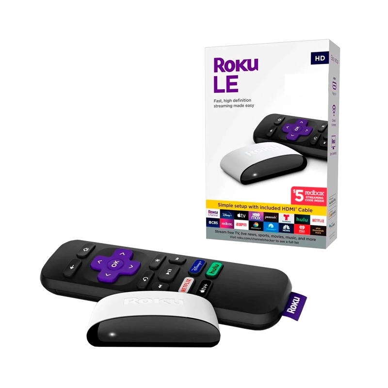 DISPOSITIVO DE STREAMING ROKU LE HD - 1