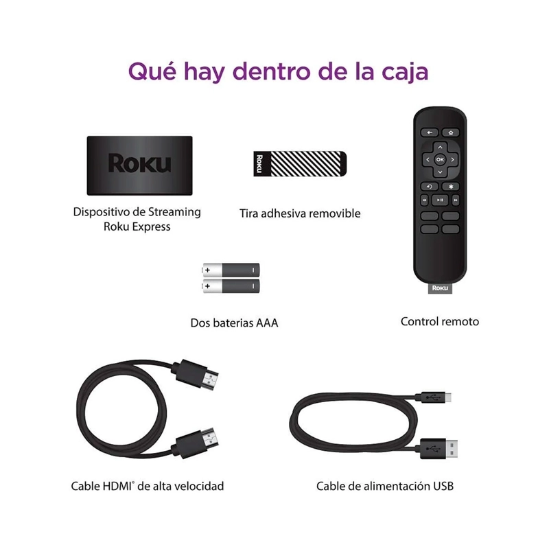 DISPOSITIVO DE STREAMING ROKU LE HD - 7
