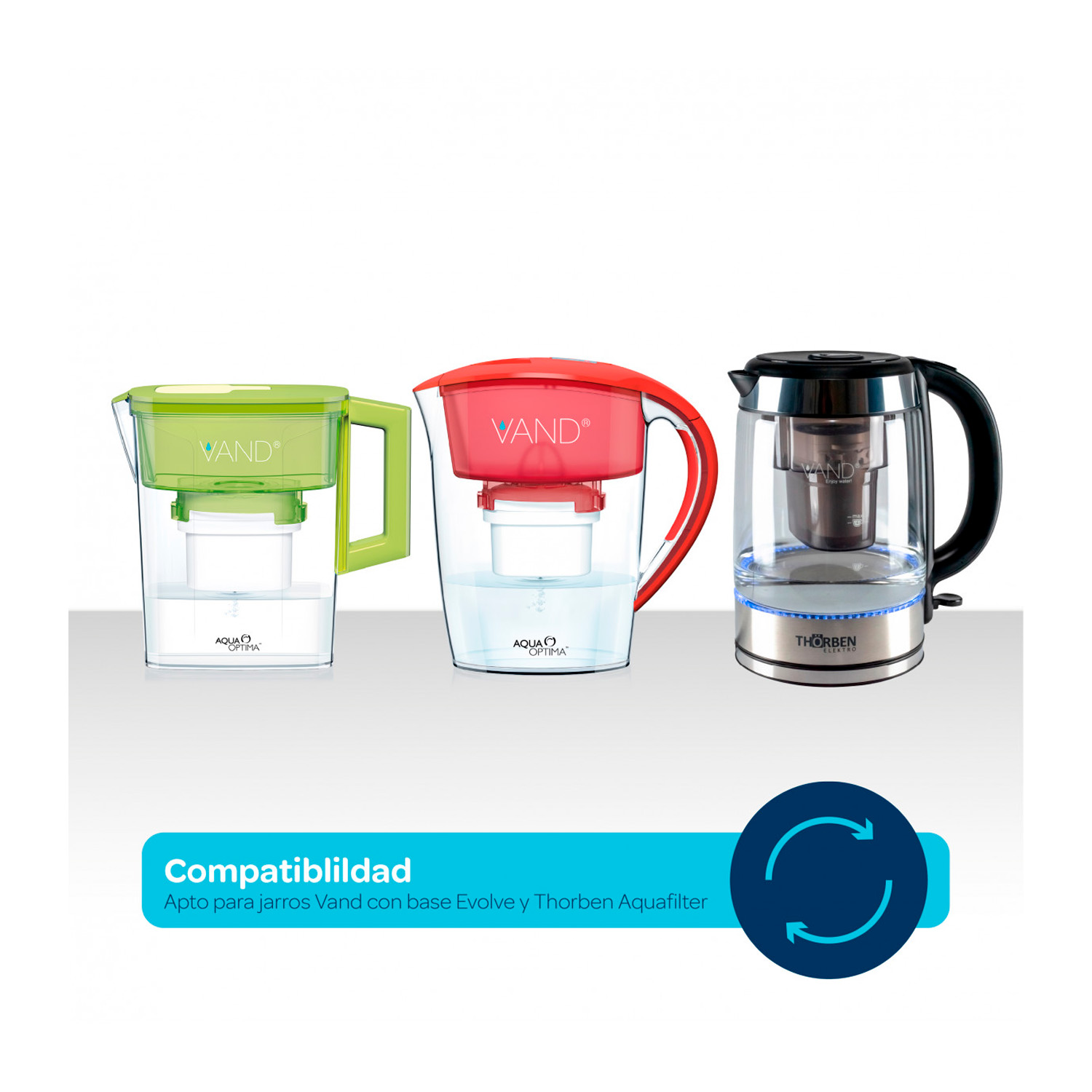 FILTRO PURIFICADOR DE AGUA THORBEN VAND PACK X6 - 4