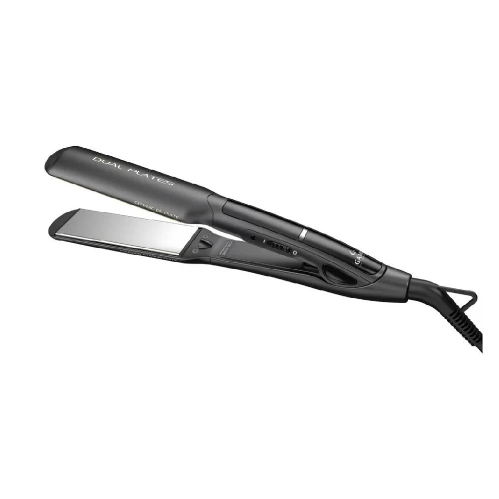 PLANCHA ALISADOR GAMA X-WIDE D 4D DUAL PLATES TITANIO - 1