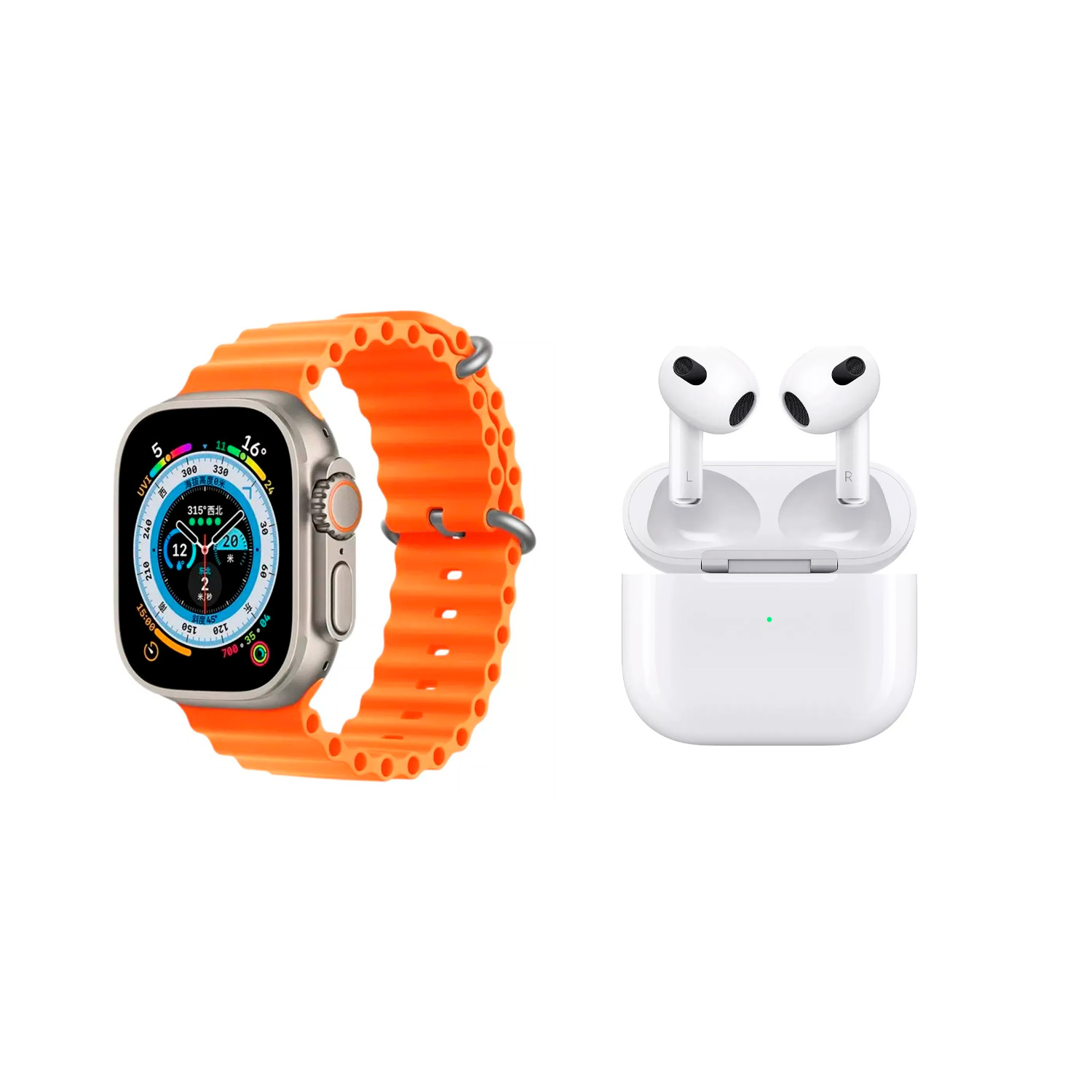 SMARTWATCH OLAX 8 ULTRA 49MM 2' + AUDÍFONOS INALAMBRICOS - 1