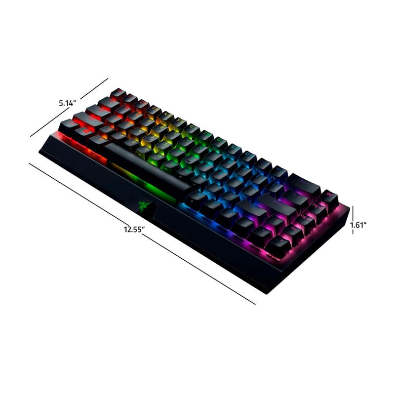 TECLADO RAZER BLACKWIDOW V3 MINI PANTHOM EDITION SW AMARILLO - 5