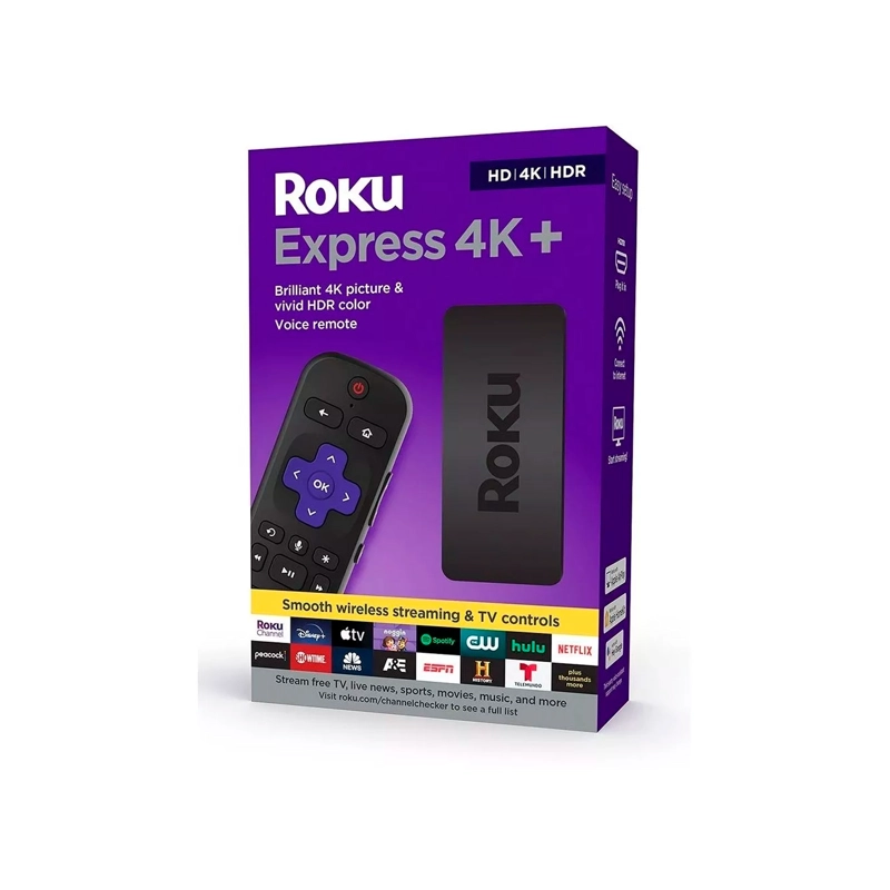 REPRODUCTOR DE STREAMING ROKU EXPRESS 4K+ 2021 3941R - 1