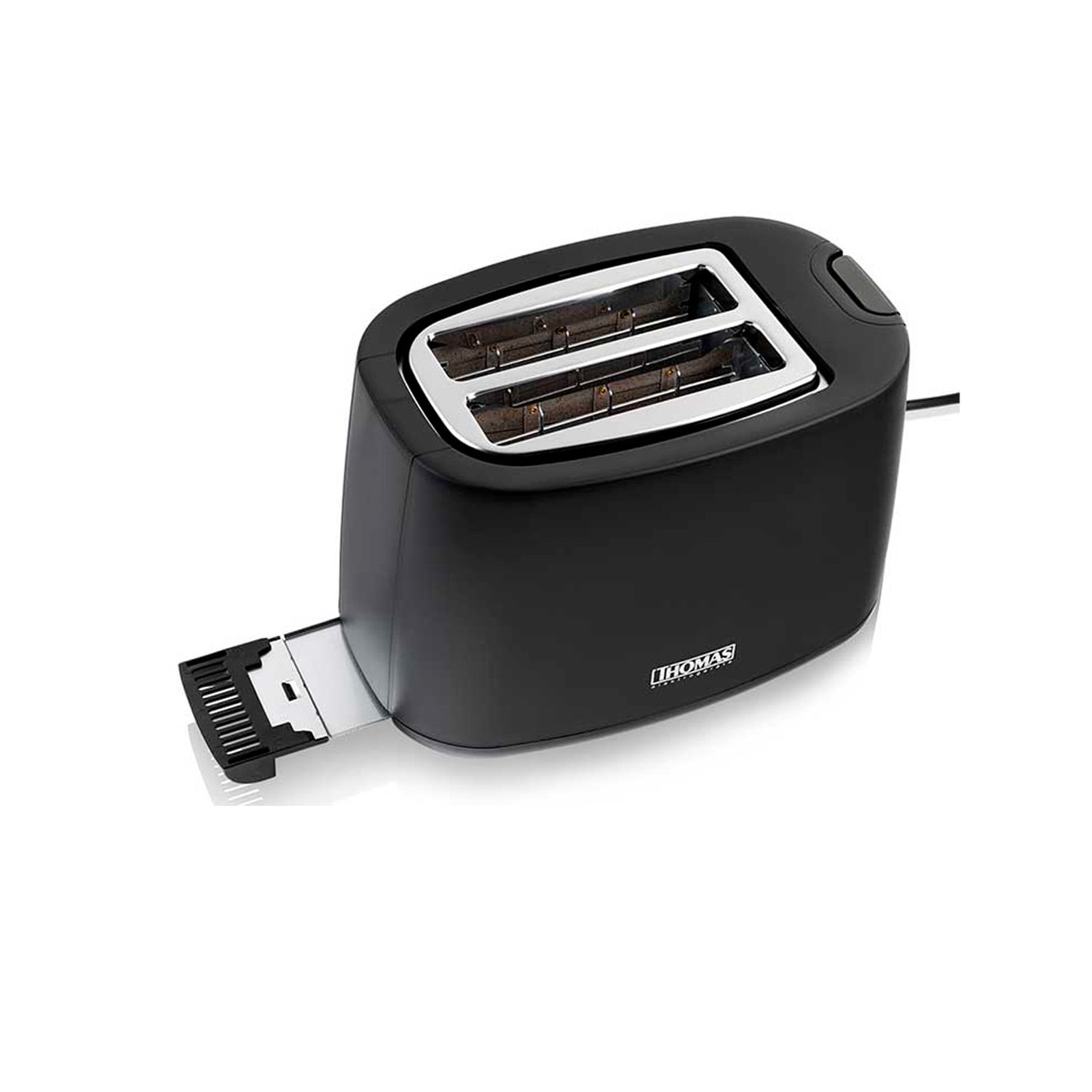 TOSTADOR THOMAS TH-117 2 REBANADAS 7 NIVELES 750W NEGRO - 4