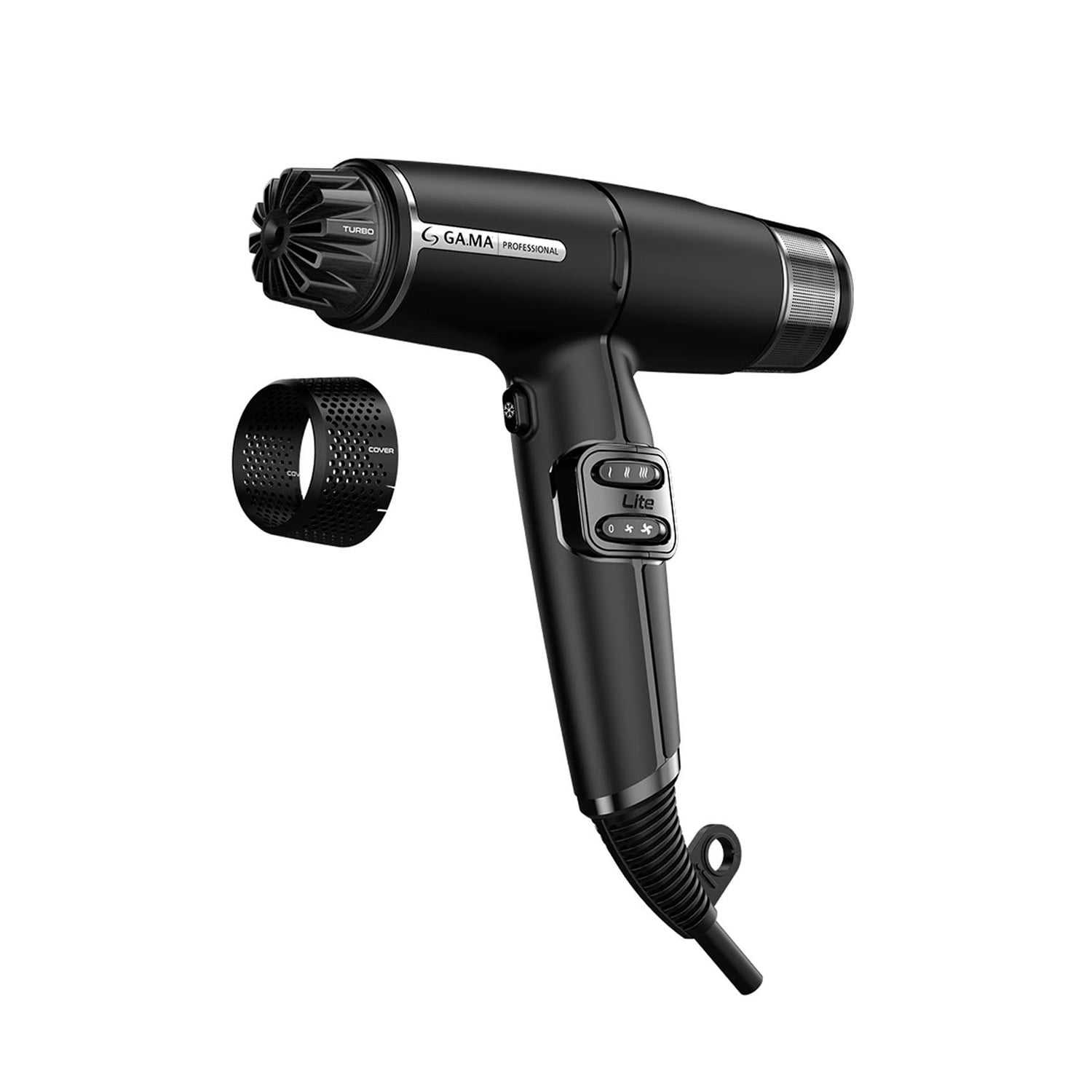 SECADOR DE PELO GAMA IQ LITE MAX NEGRO 1700W - 2