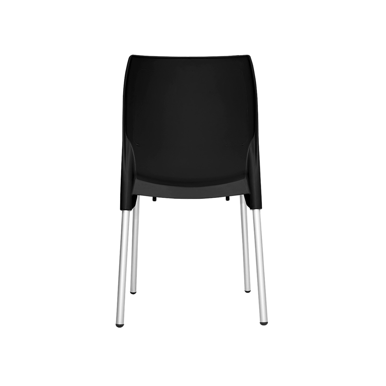 SILLA ART NEGRO STYLE LISSA SIN BRAZOS - 4