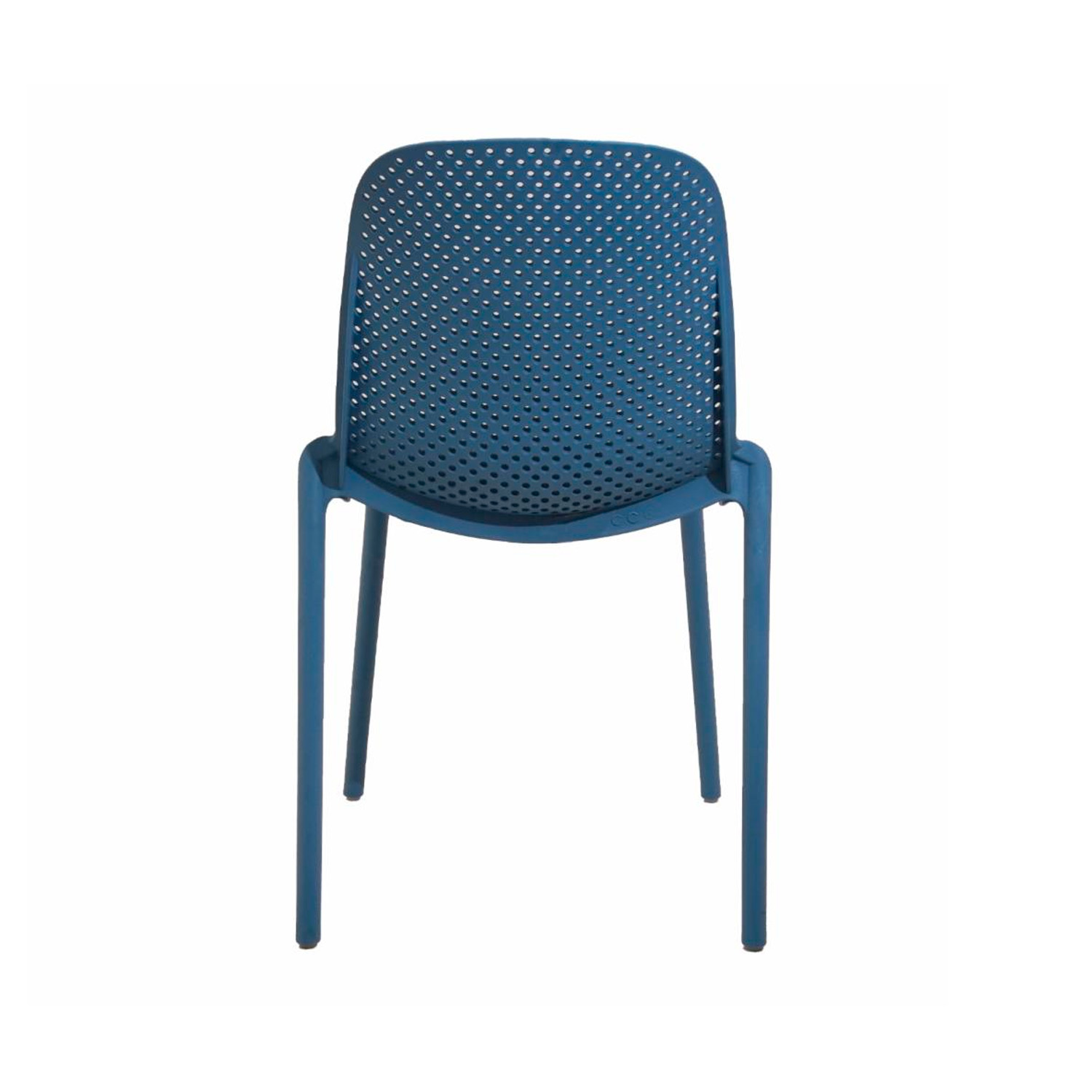 SILLA ART AZUL BERLIN SIN BRAZOS - 2