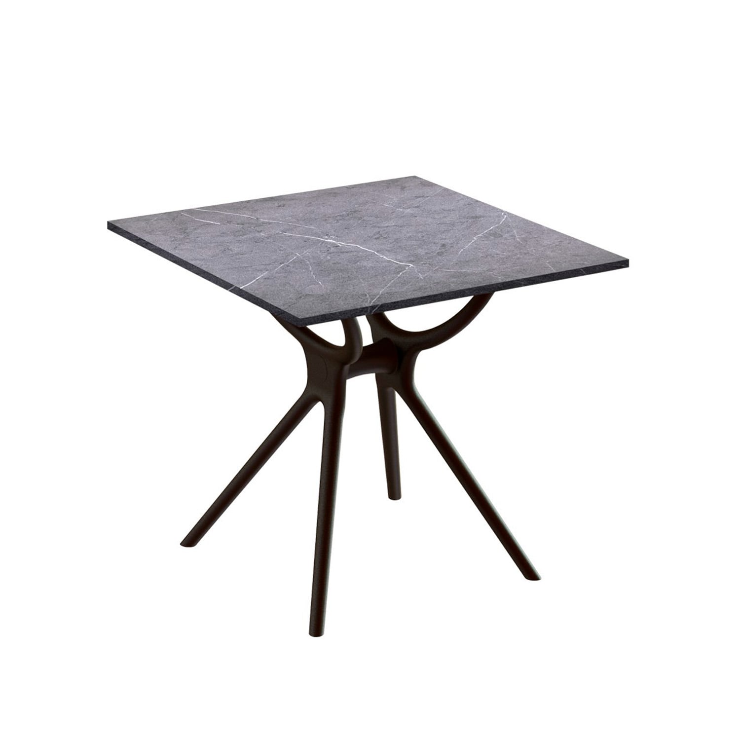 MESA COMEDOR ART 80X80 GRIS - 1