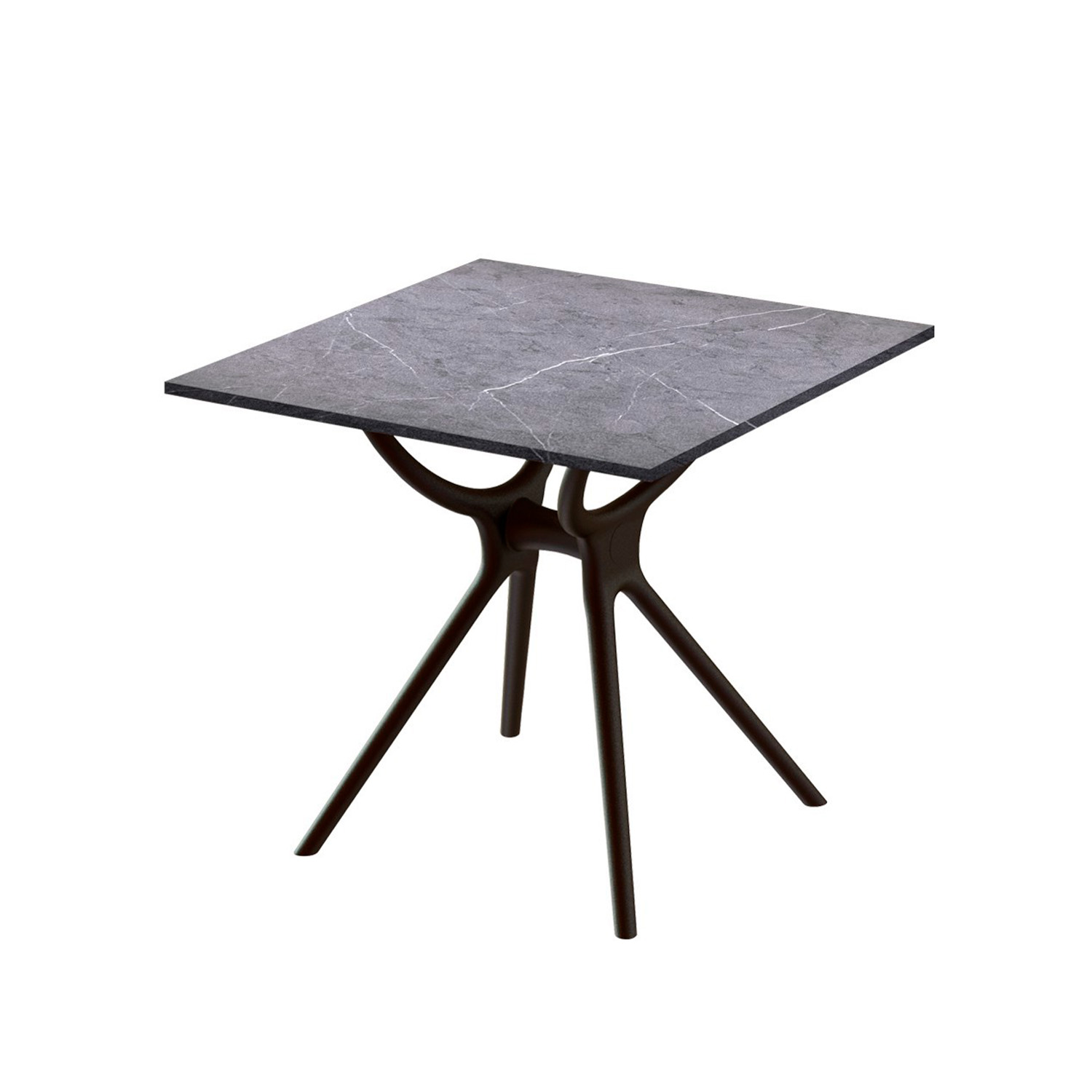 MESA COMEDOR ART 80X80 GRIS - 2