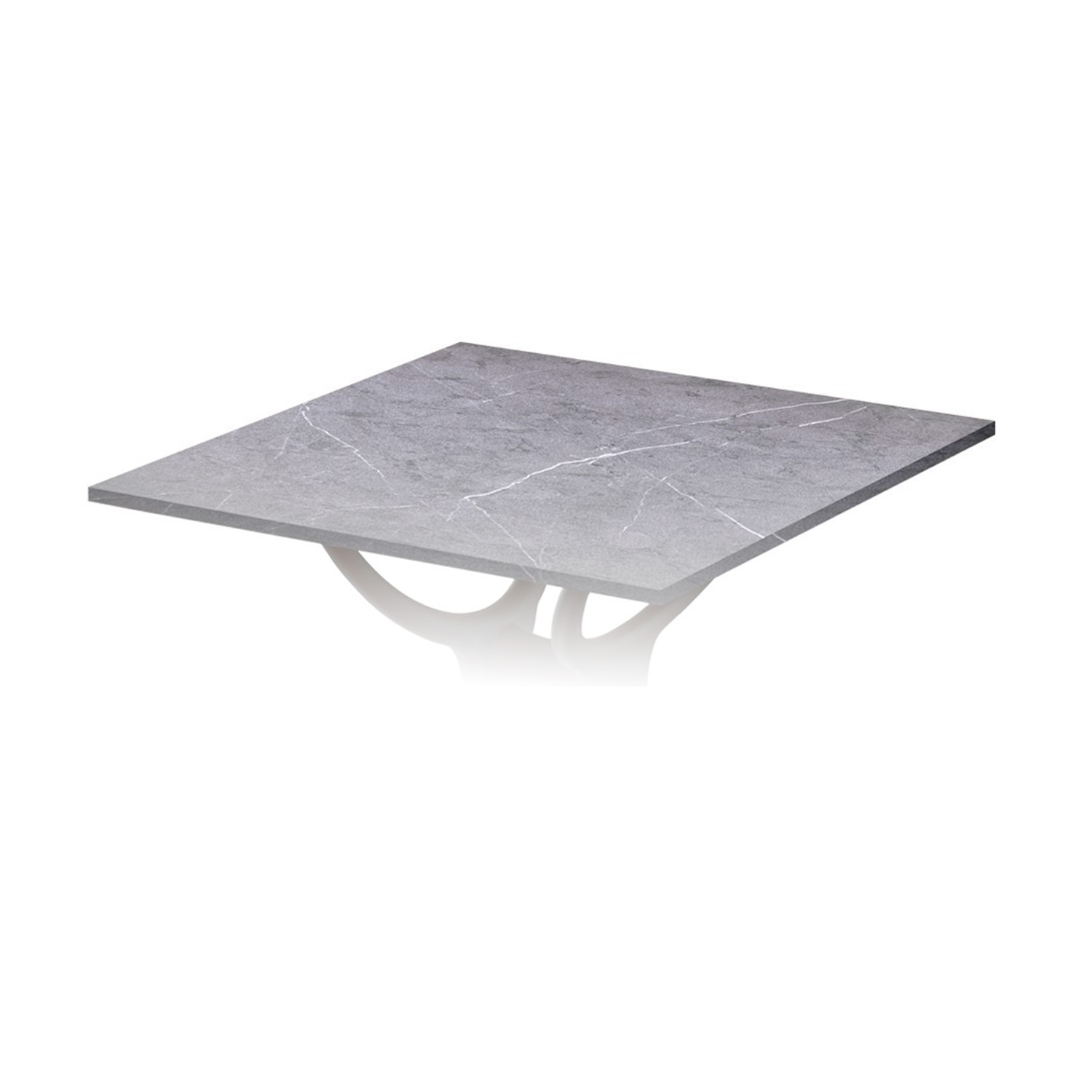 MESA COMEDOR ART 80X80 GRIS - 3