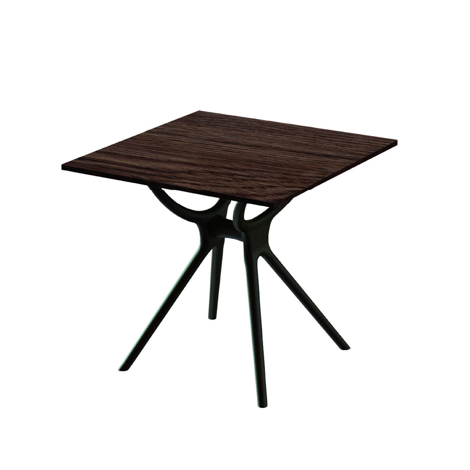 MESA COMEDOR ART 80X80 CAFE MARRON - 2