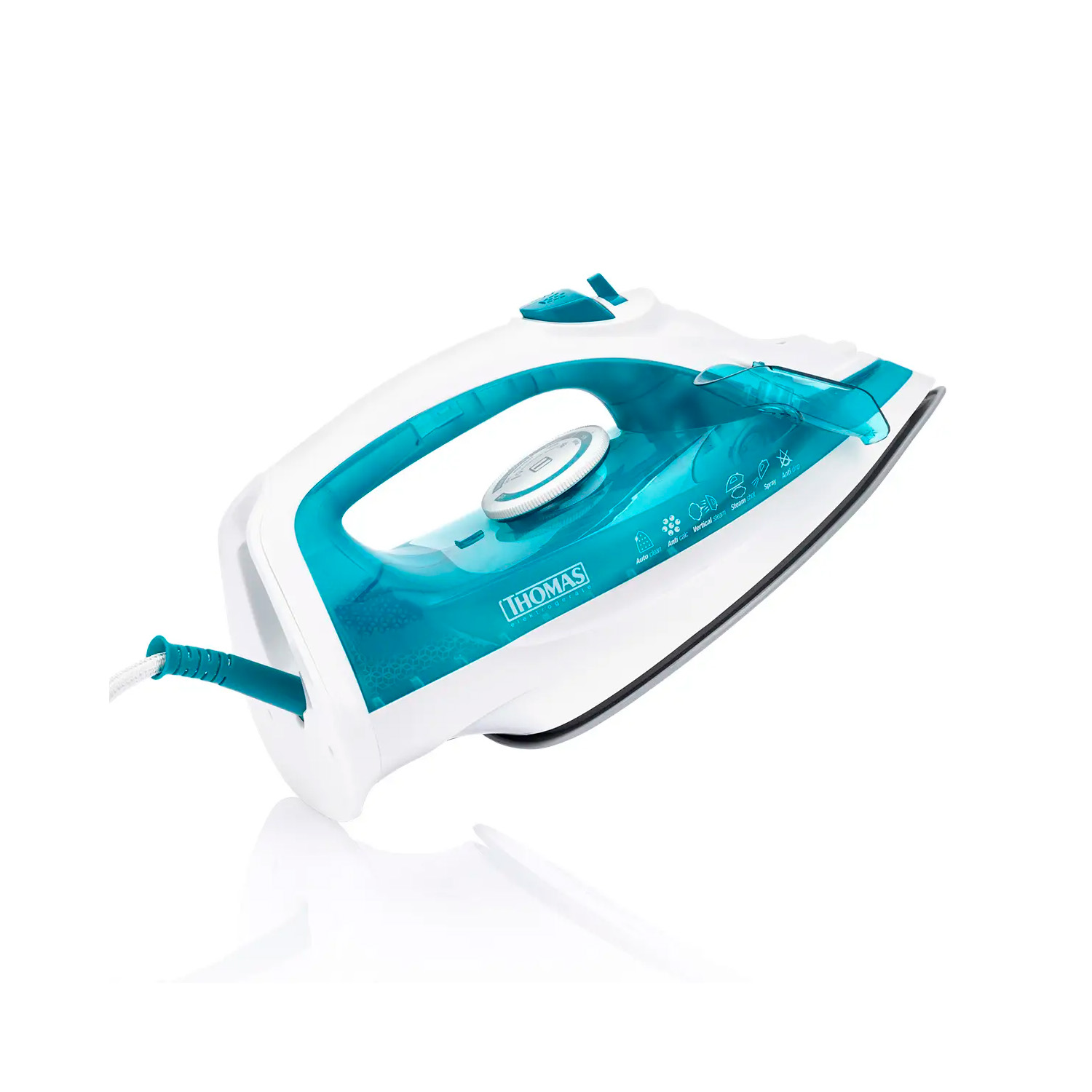 PLANCHA THOMAS TH-7055 CERÁMICA 2200W - 3