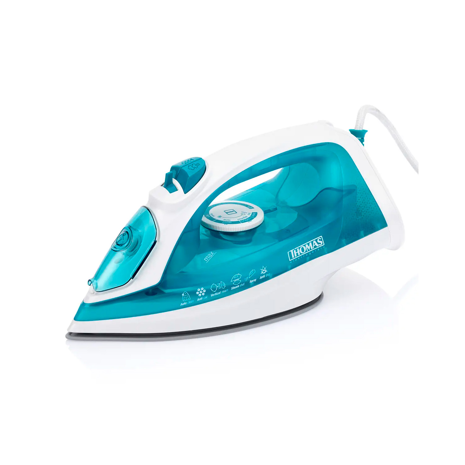 PLANCHA THOMAS TH-7055 CERÁMICA 2200W - 4