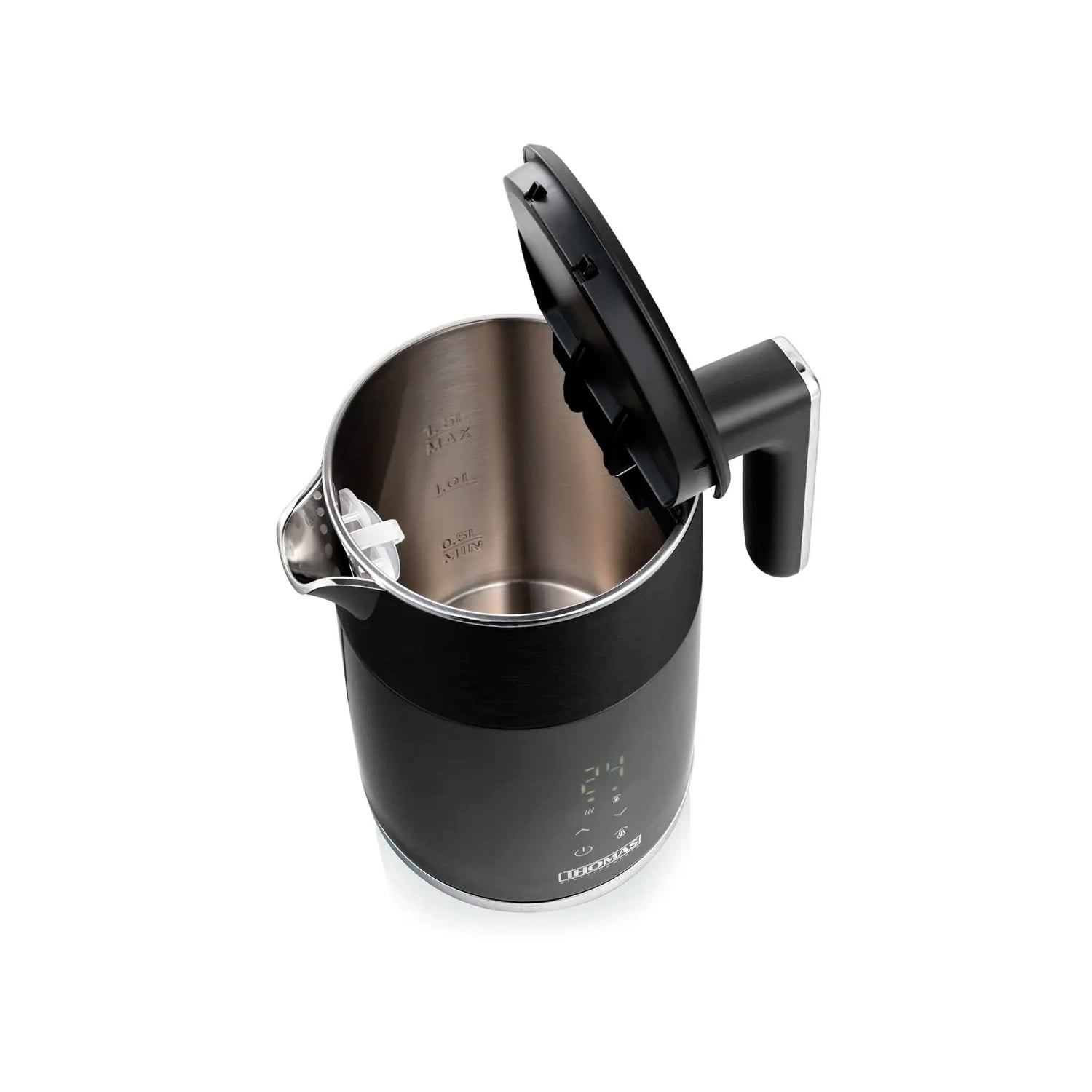 HERVIDOR DIGITAL THOMAS TH-6220DN 1.5L TÁCTIL ACERO INOX - 4