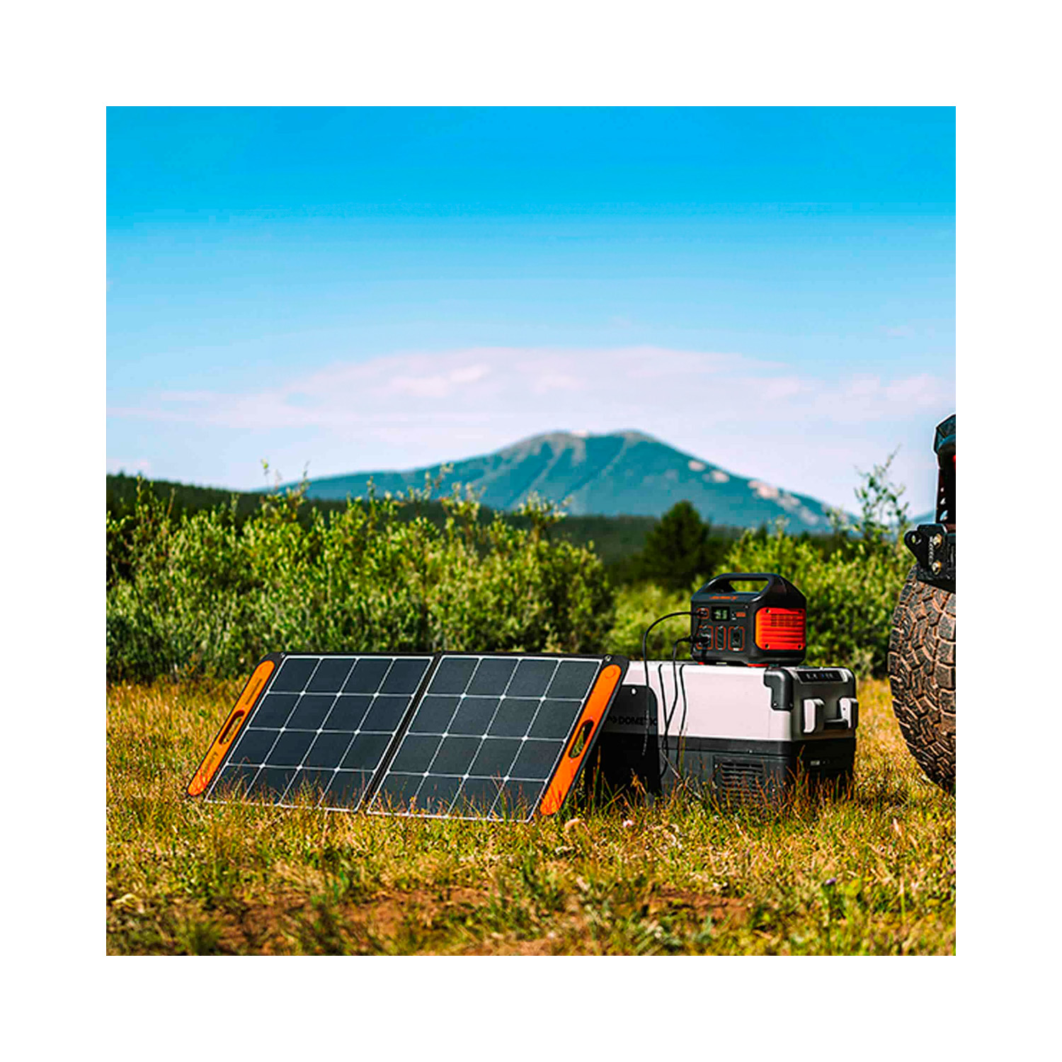 PANEL JACKERY SOLAR PORTÁTIL SOLARSAGA 100W NEGRO - 3