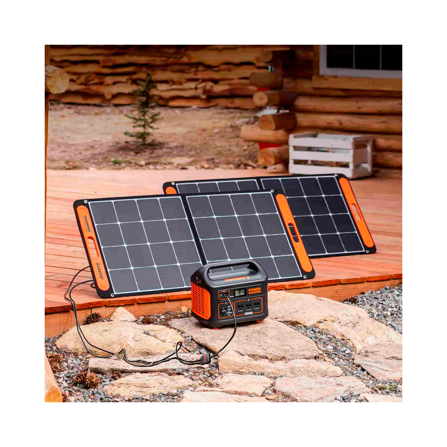 PANEL JACKERY SOLAR PORTÁTIL SOLARSAGA 100W NEGRO - 4