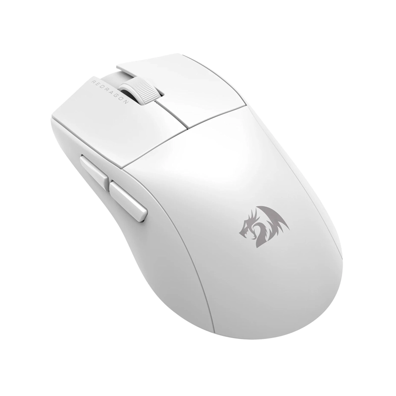 MOUSE GAMER INALAMBRICO REDRAGON KING M916 PRO 1000HZ BLANCO - 4