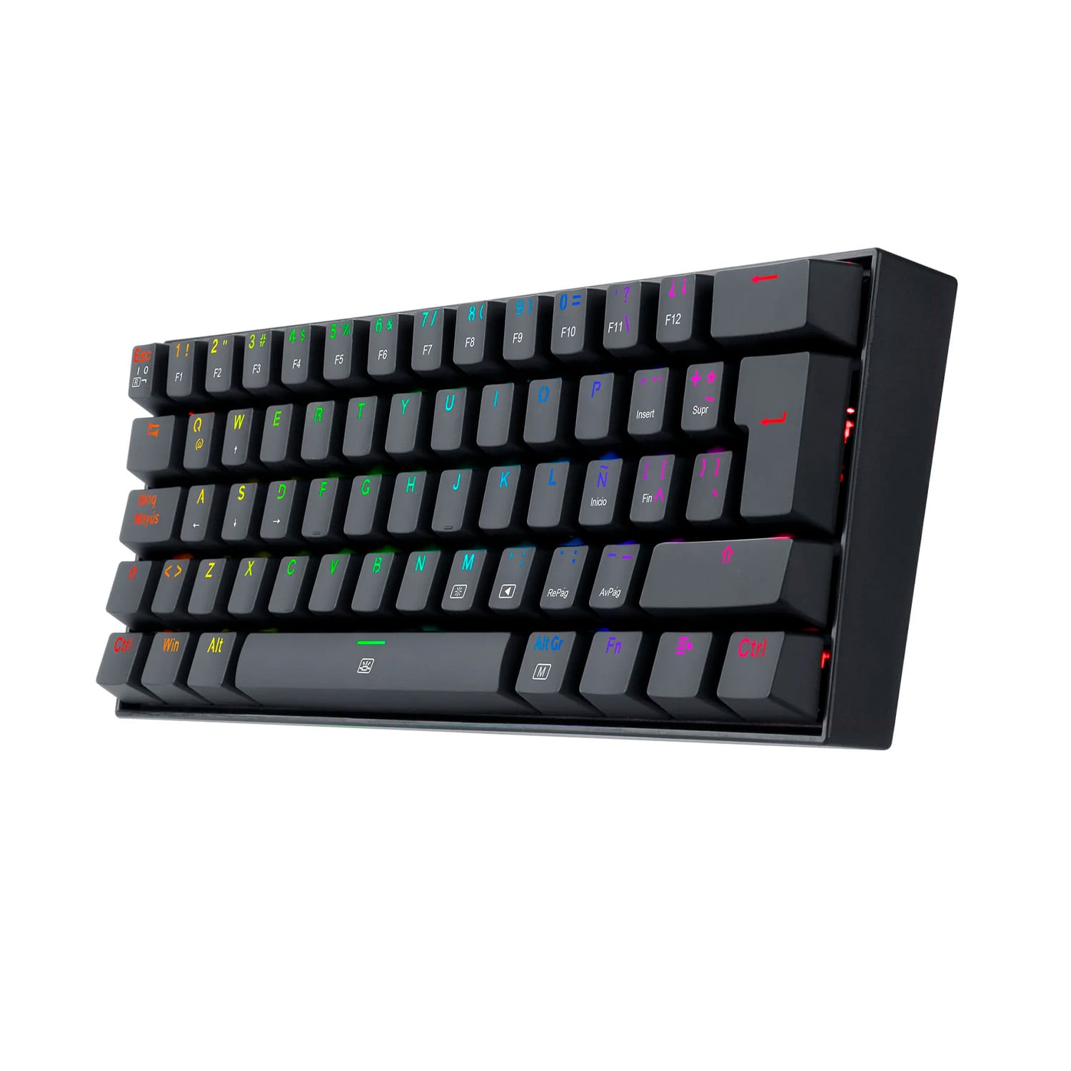 TECLADO GAMER REDRAGON K630RGB DRAGONBORN BLACK SWITCH RED - 2