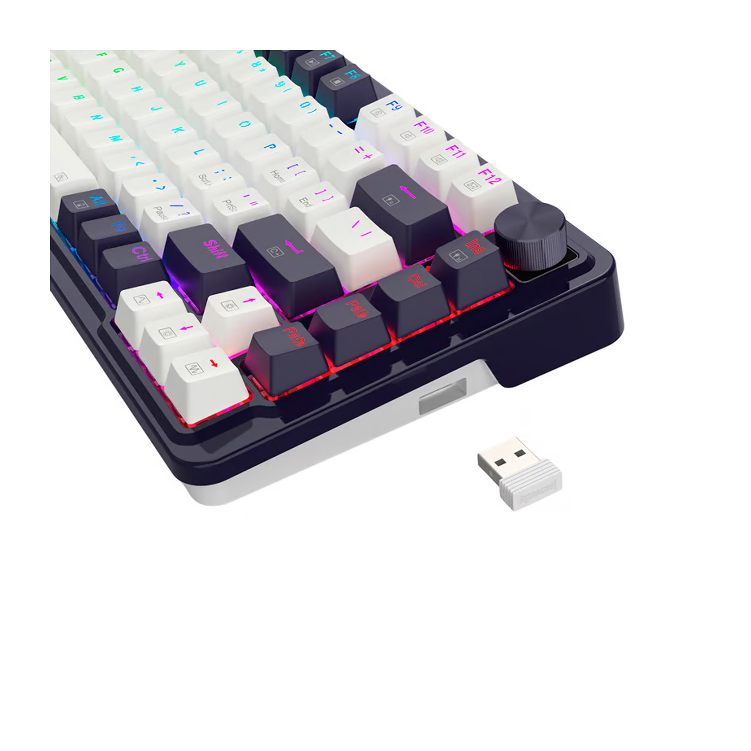 TECLADO GAMER INALÁMBRICO REDRAGON K673 PRO SWITCH RED - 4