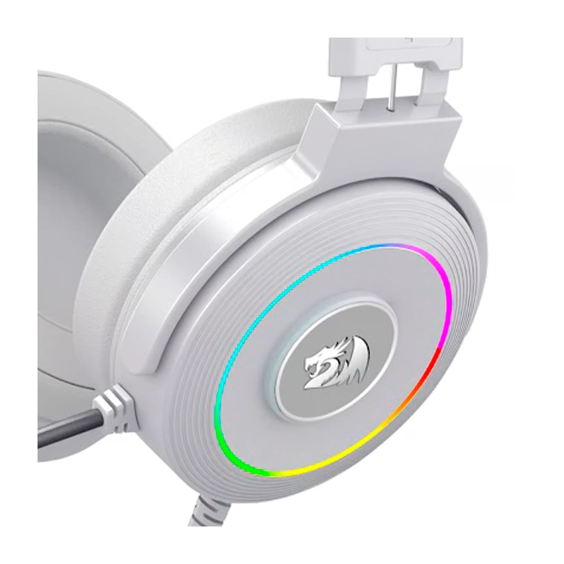 AUDIFONOS GAMER REDRAGON LAMIA H320 WHITE RGB USB PC/PS/XBOX - 5