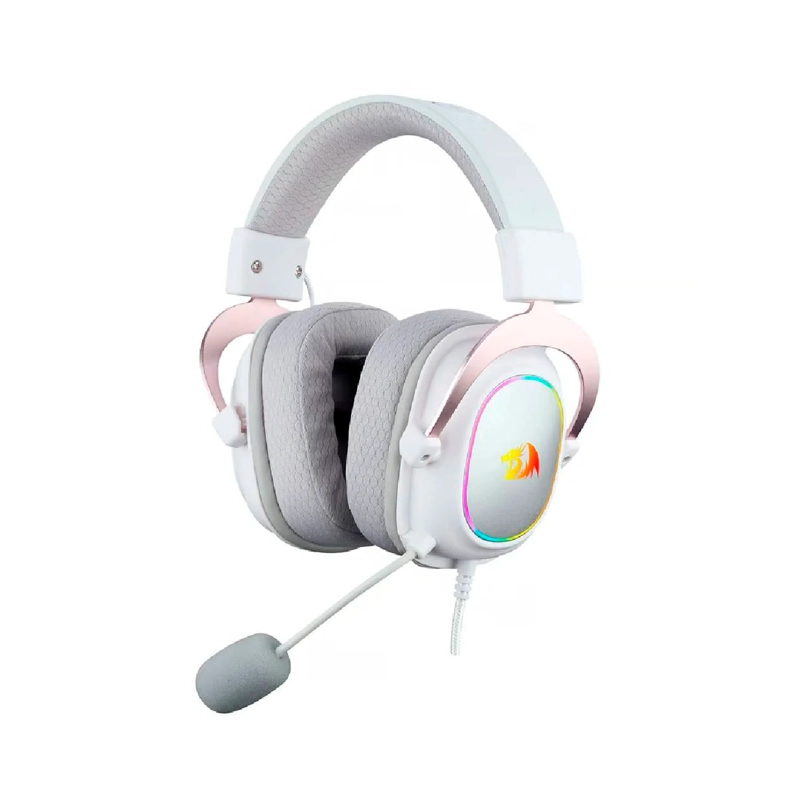 AUDIFONOS GAMER REDRAGON ZEUS X H510W RGB WHITE USB - 1