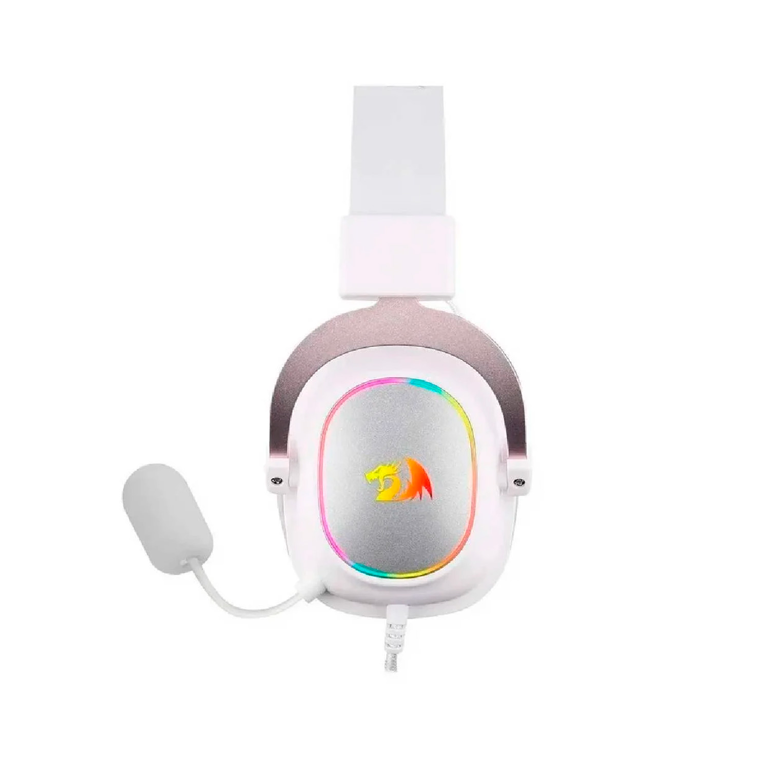AUDIFONOS GAMER REDRAGON ZEUS X H510W RGB WHITE USB - 2