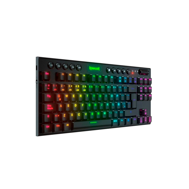 TECLADO INALAMBRICO REDRAGON HORUS FS NEGRO RED SWITCH ESP - 3