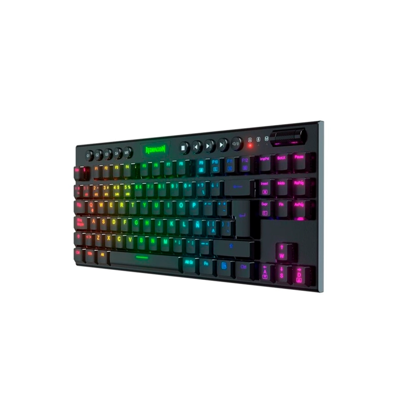 TECLADO INALAMBRICO REDRAGON HORUS FS NEGRO RED SWITCH ESP - 4