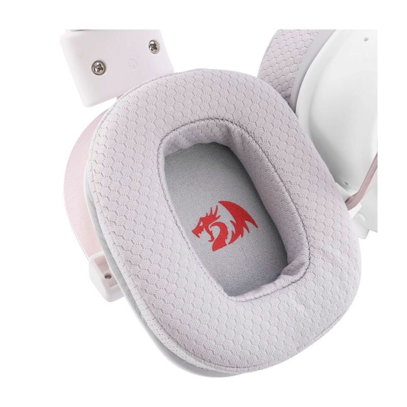 AUDIFONOS GAMER INALAMBRICOS REDRAGON ZEUS PRO WIRELESS H510 BLANCO RGB - 4