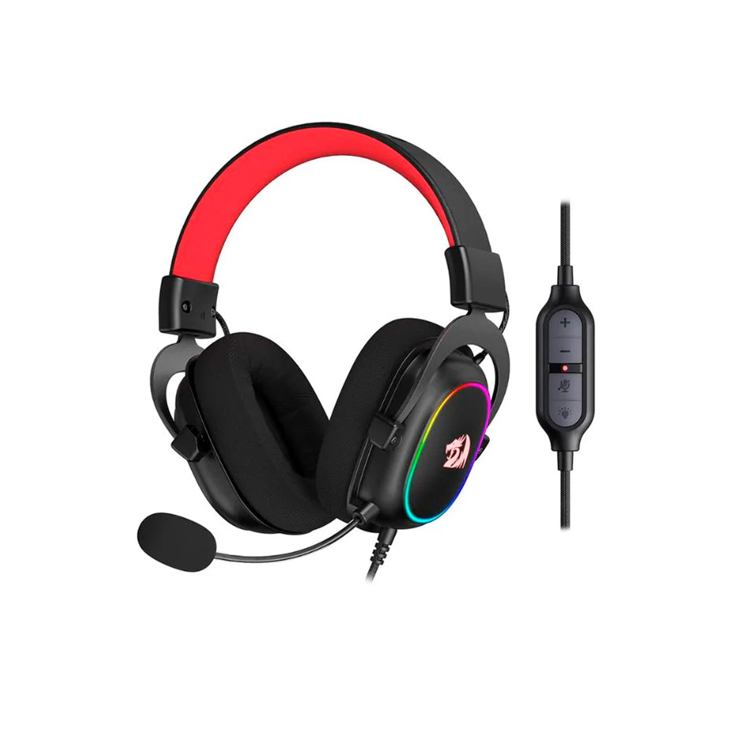 AUDIFONOS GAMER REDRAGON ZEUS X H510 RGB BLACK - 1