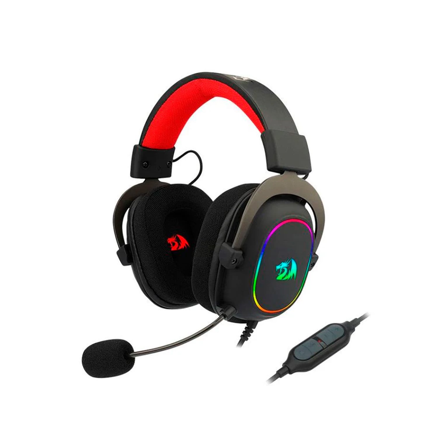 AUDIFONOS GAMER REDRAGON ZEUS X H510 RGB BLACK - 2