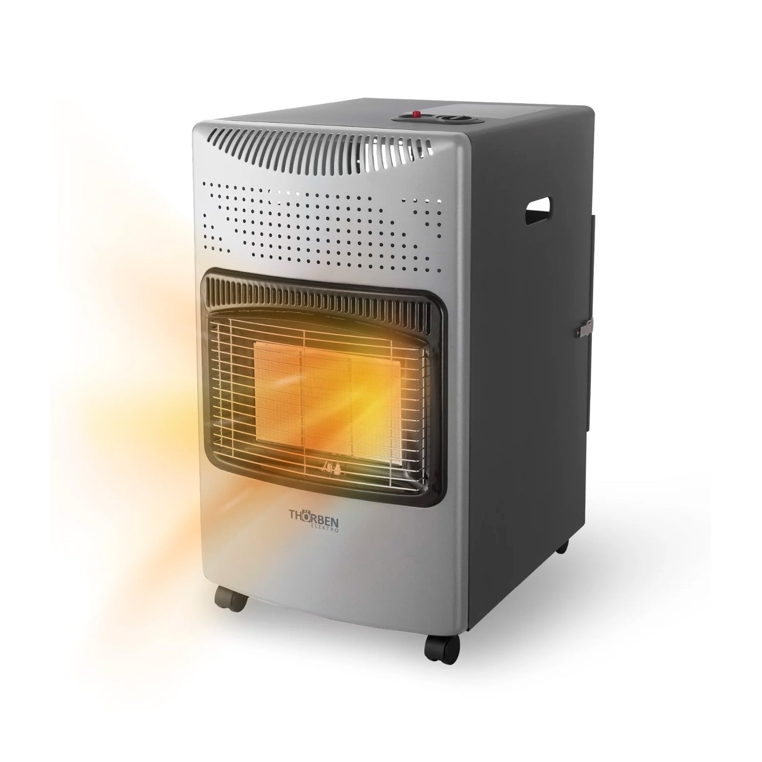 ESTUFA GAS THORBEN GL 15K PLATEADA - 1