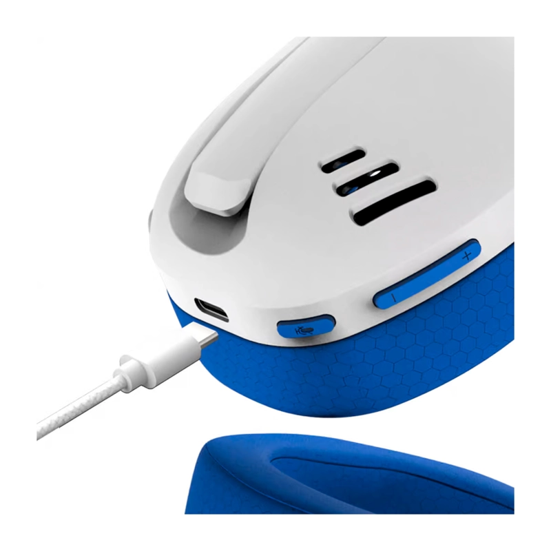 AUDIFONOS GAMER INALAMBRICO REDRAGON IRE H848B WHITE/BLUE - 3