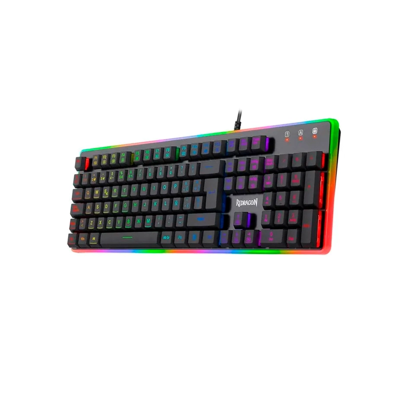 TECLADO GAMER REDRAGON K509 RGB DYAUS BLACK ESPAÑOL - 3