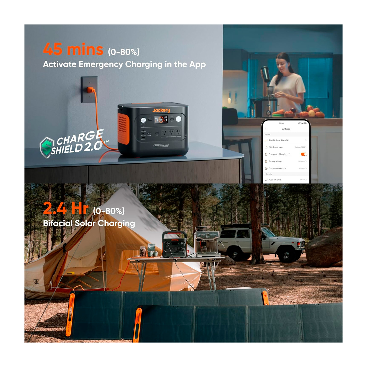 GENERADOR ENERGIA PORTATIL JACKERY EXPLORER 1000 V2 - 2