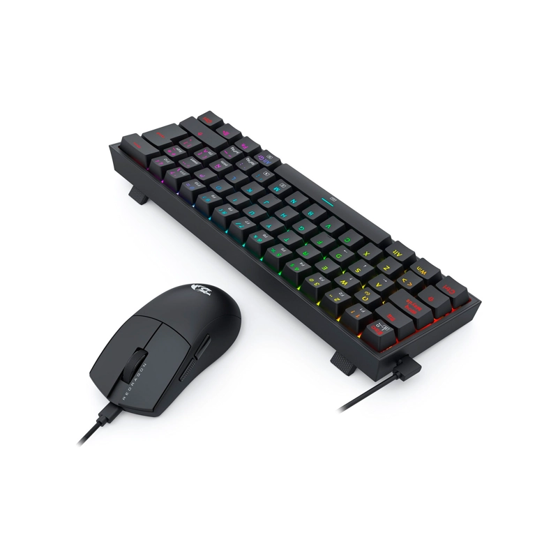 KIT GAMER REDRAGON S143 TECLADO + MOUSE NEGRO - 4