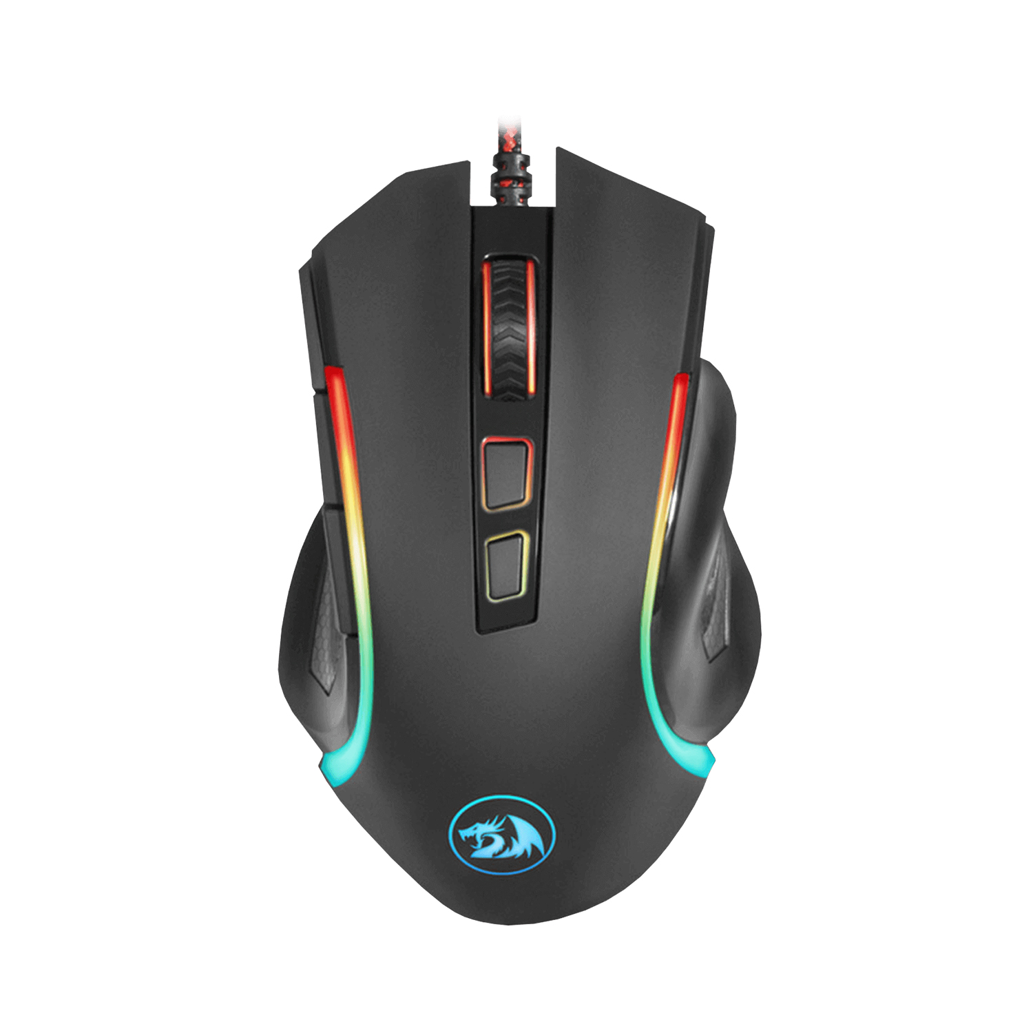 MOUSE GAMER REDRAGON M607 GRIFFIN RGB 7200DPI NEGRO - 1