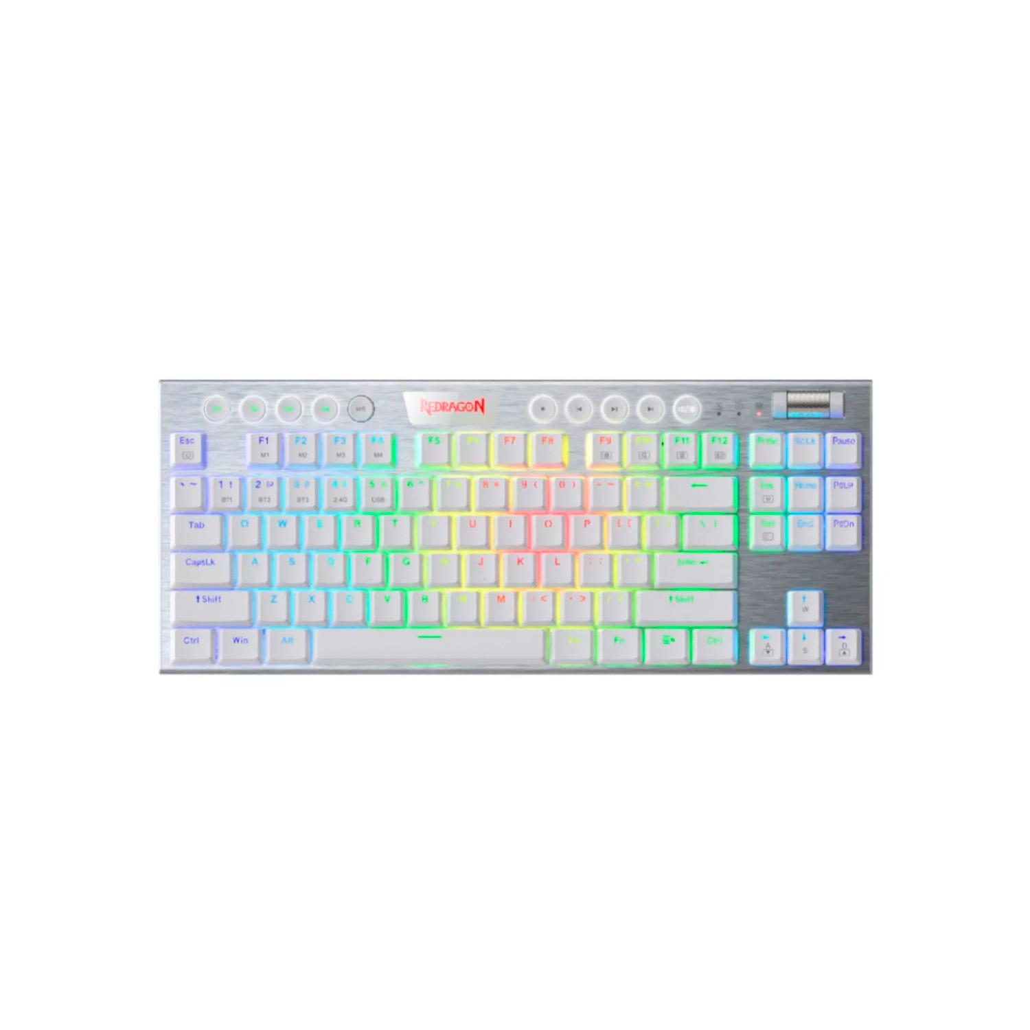TECLADO GAMER REDRAGON K621W HORUS TKL WIRELESS RGB ESPAÑOL RED SWITCH - 1