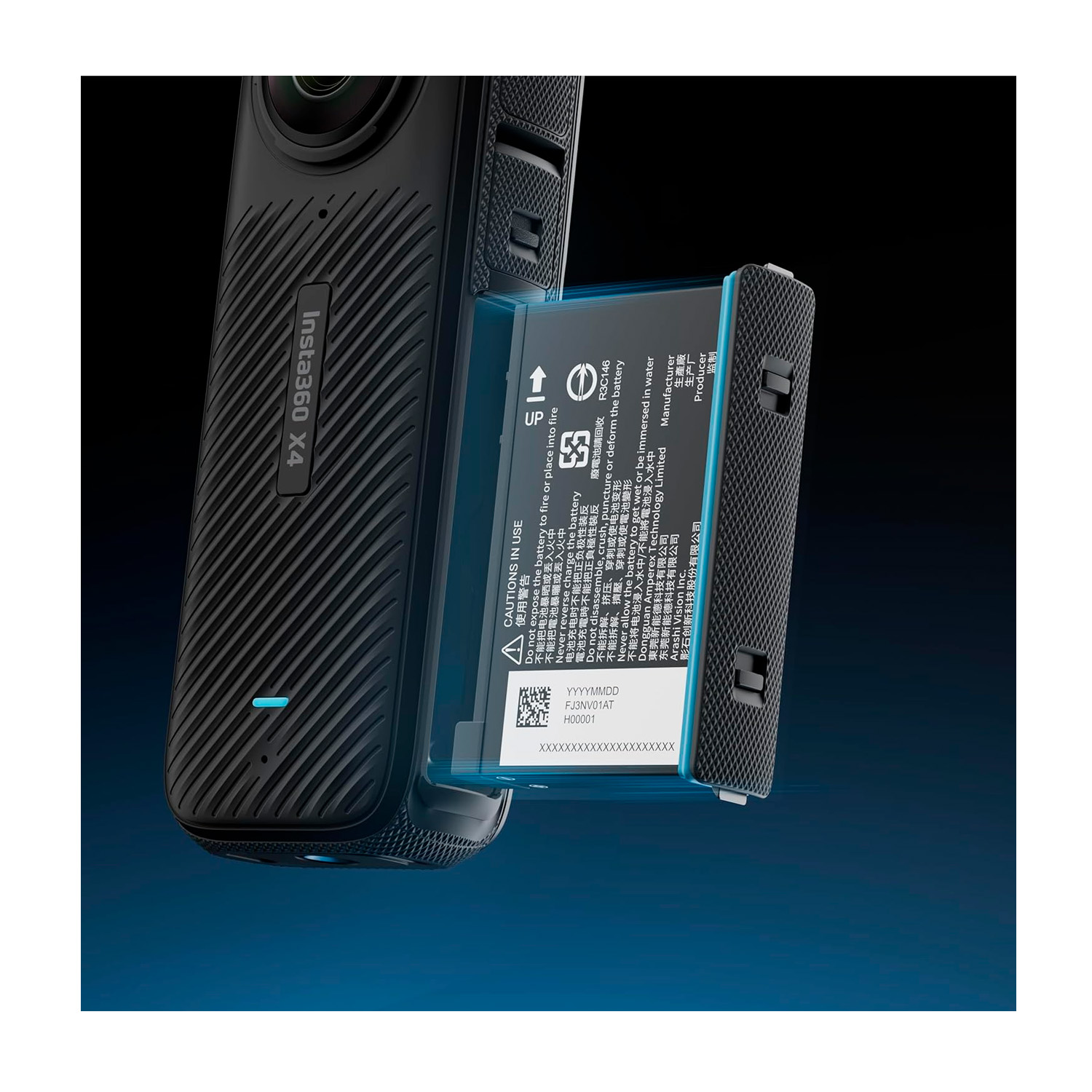 BATERIA DE CARGA INSTA360 X4 BATTERY - 3