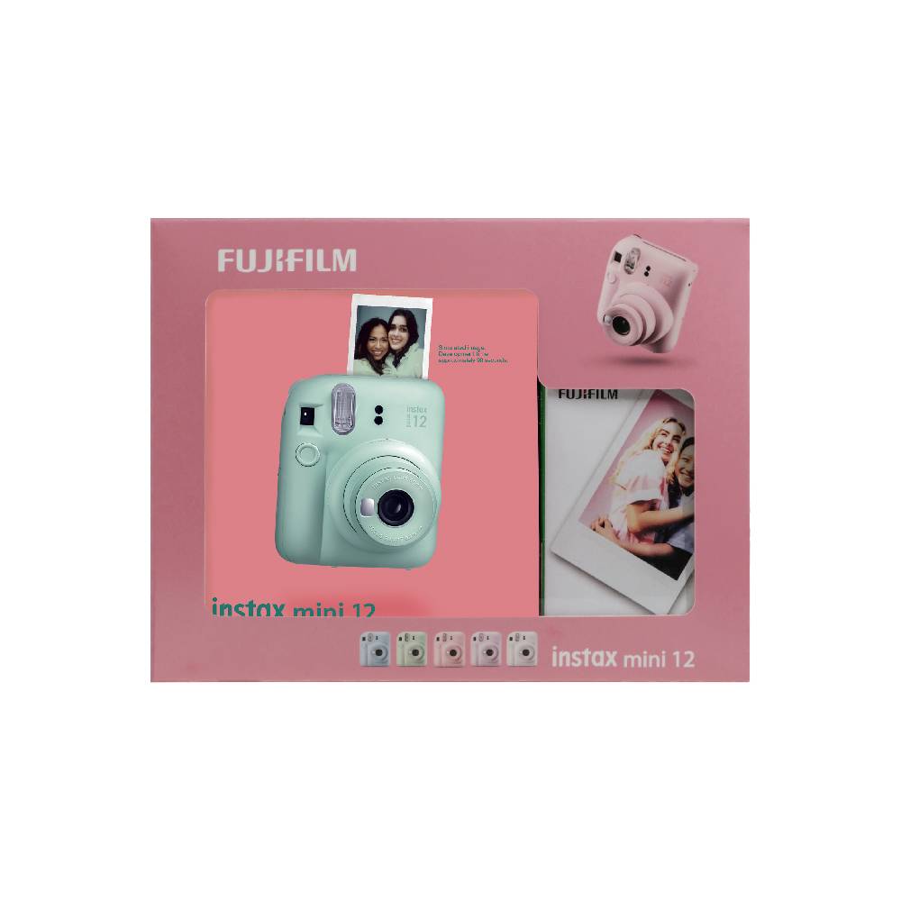 KIT CAMARA INSTANTANEA INSTAX MINI 12 GREEN + FILM 10 - 3
