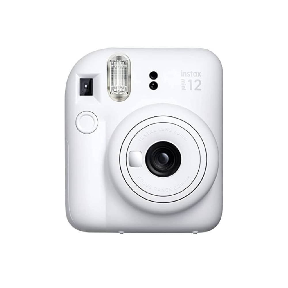 KIT CAMARA INSTANTANEA INSTAX MINI 12 WHITE + FILM 10 - 1