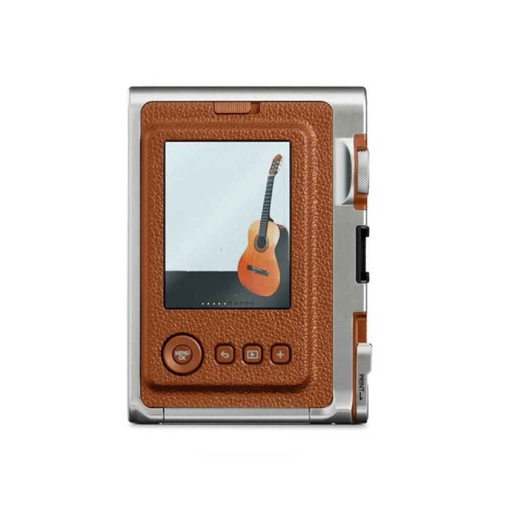 CAMARA INSTANTANEA FUJIFILM INSTAX MINI EVO EN COLOR CAFE - 2